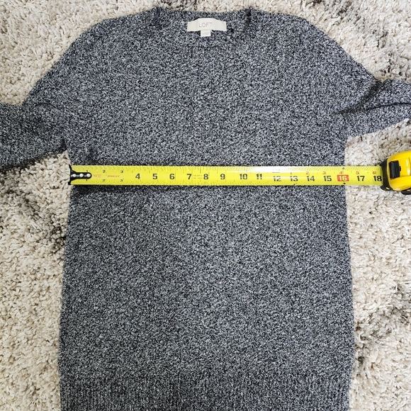 NWT Loft Women's Gray Sweater Size XS - Picture 8 of 8